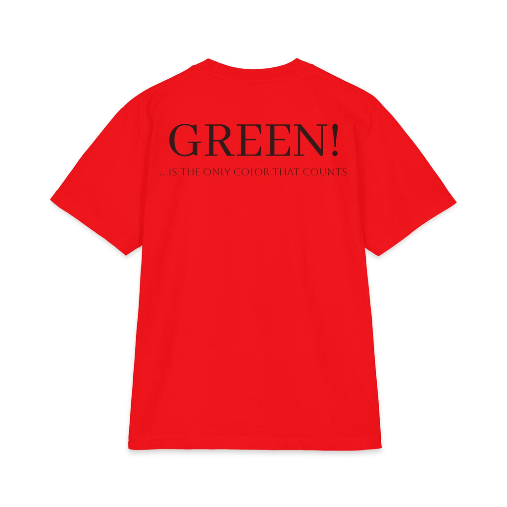 Monopoly Charters Graphic T-Shirt — "GREEN! ...is the only color that counts" Retro Board Game Tee