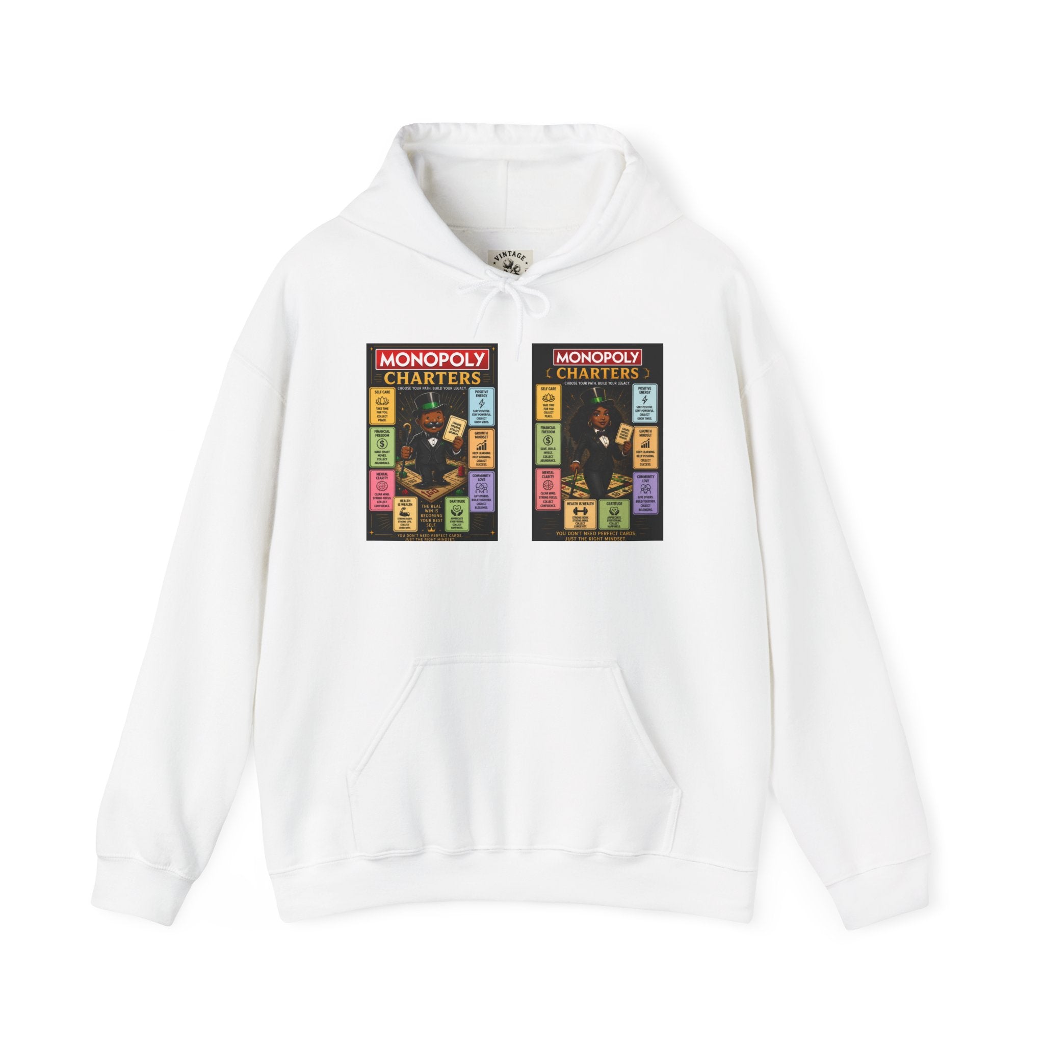 Monopoly Charters Hoodie — 'Green! is the only color that counts' Graphic Pullover