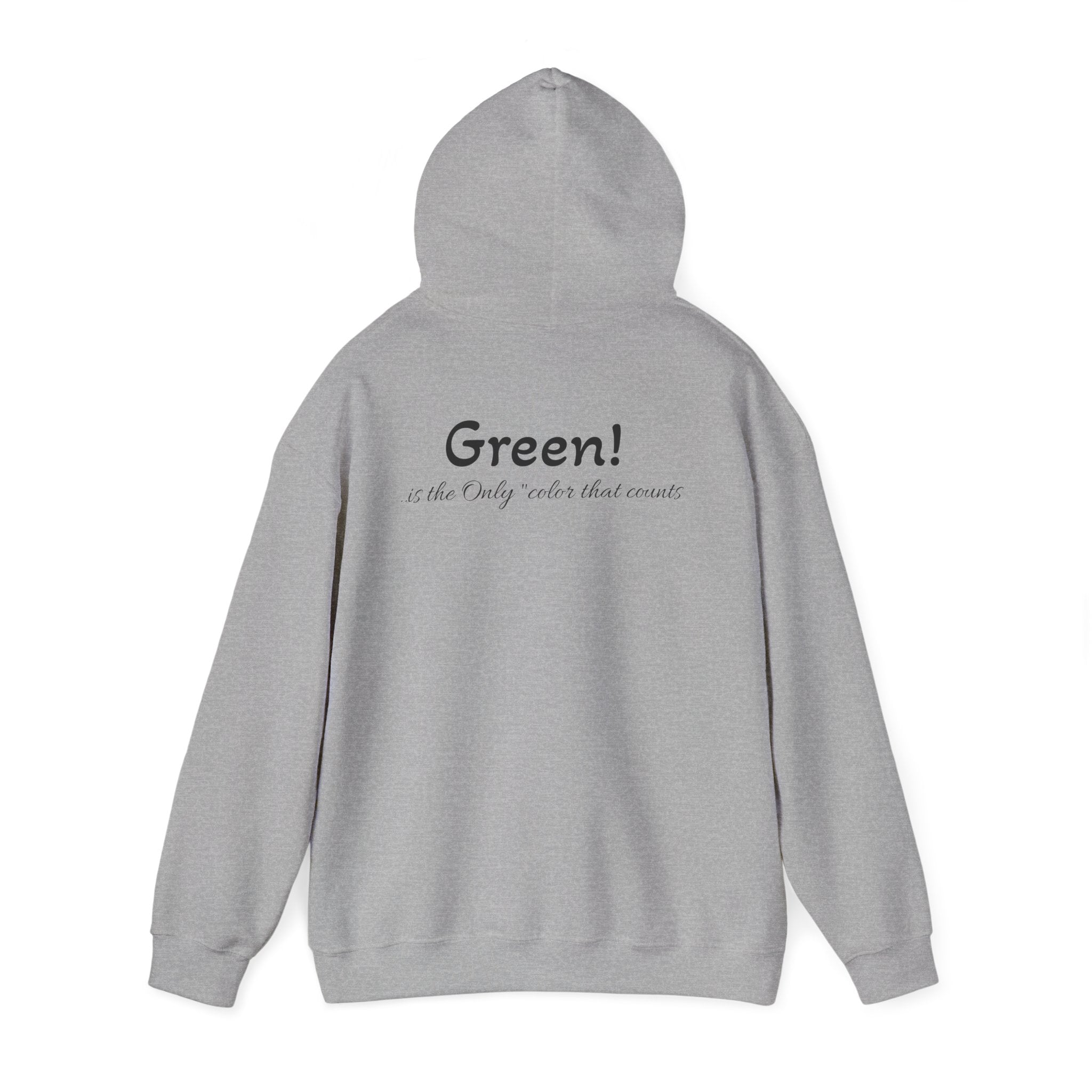 Monopoly Charters Hoodie — 'Green! is the only color that counts' Graphic Pullover