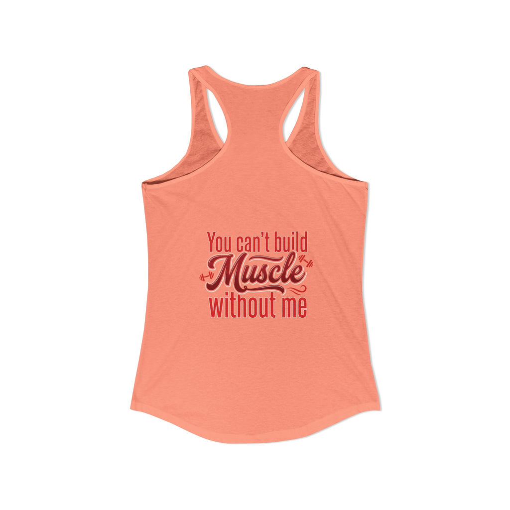 Women's Ideal Racerback Tank "Breathe Goddess"