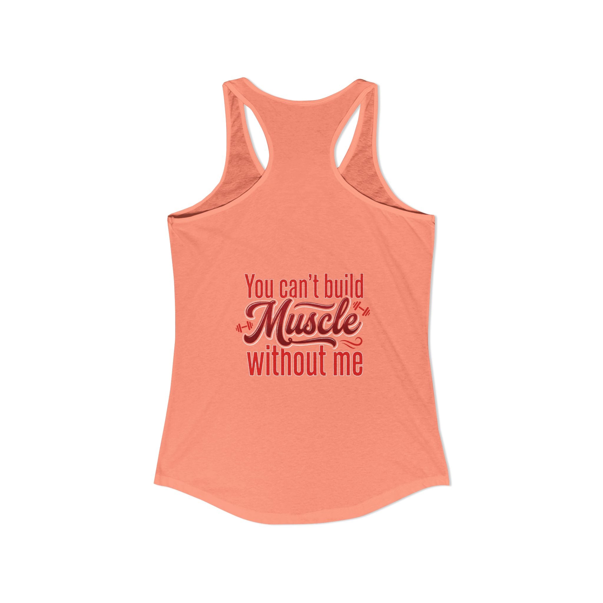 Women's Ideal Racerback Tank "Breathe Goddess"