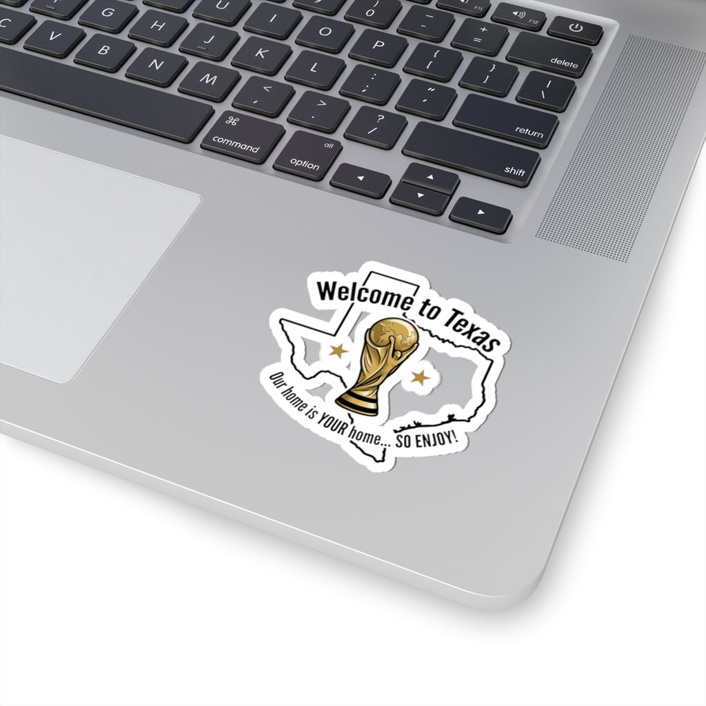 Welcome to Texas Sticker | Soccer Championship, Country Pride