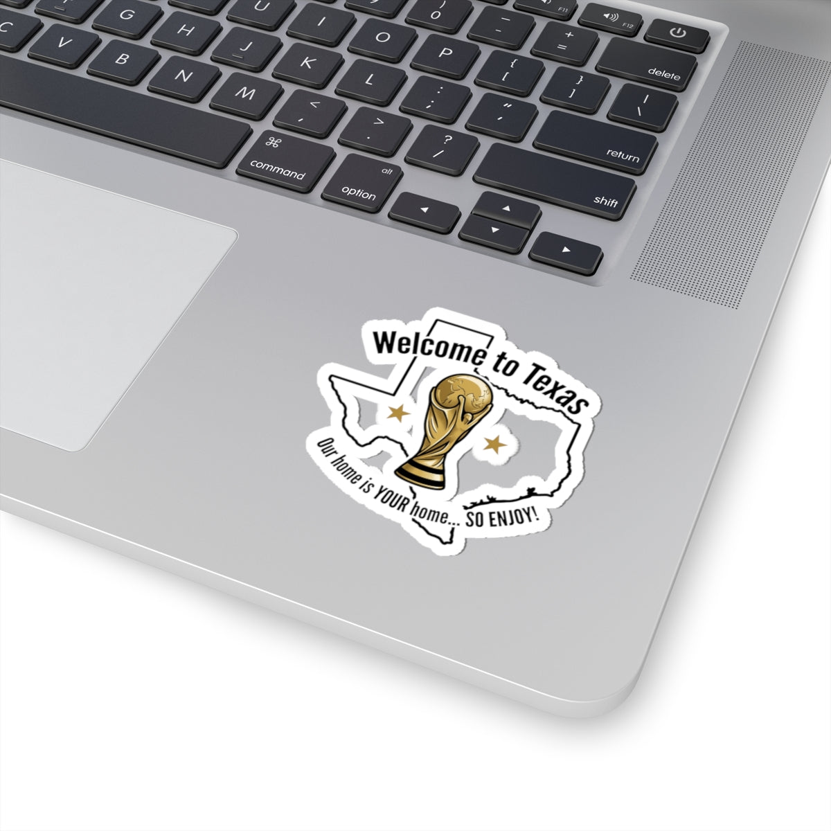 Welcome to Texas Sticker | Soccer Championship, Country Pride