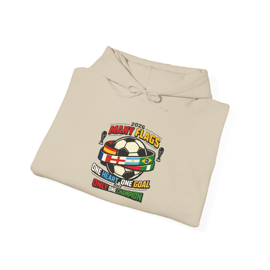 Retro Soccer Crest Hoodie | Country Pride, Championship Season
