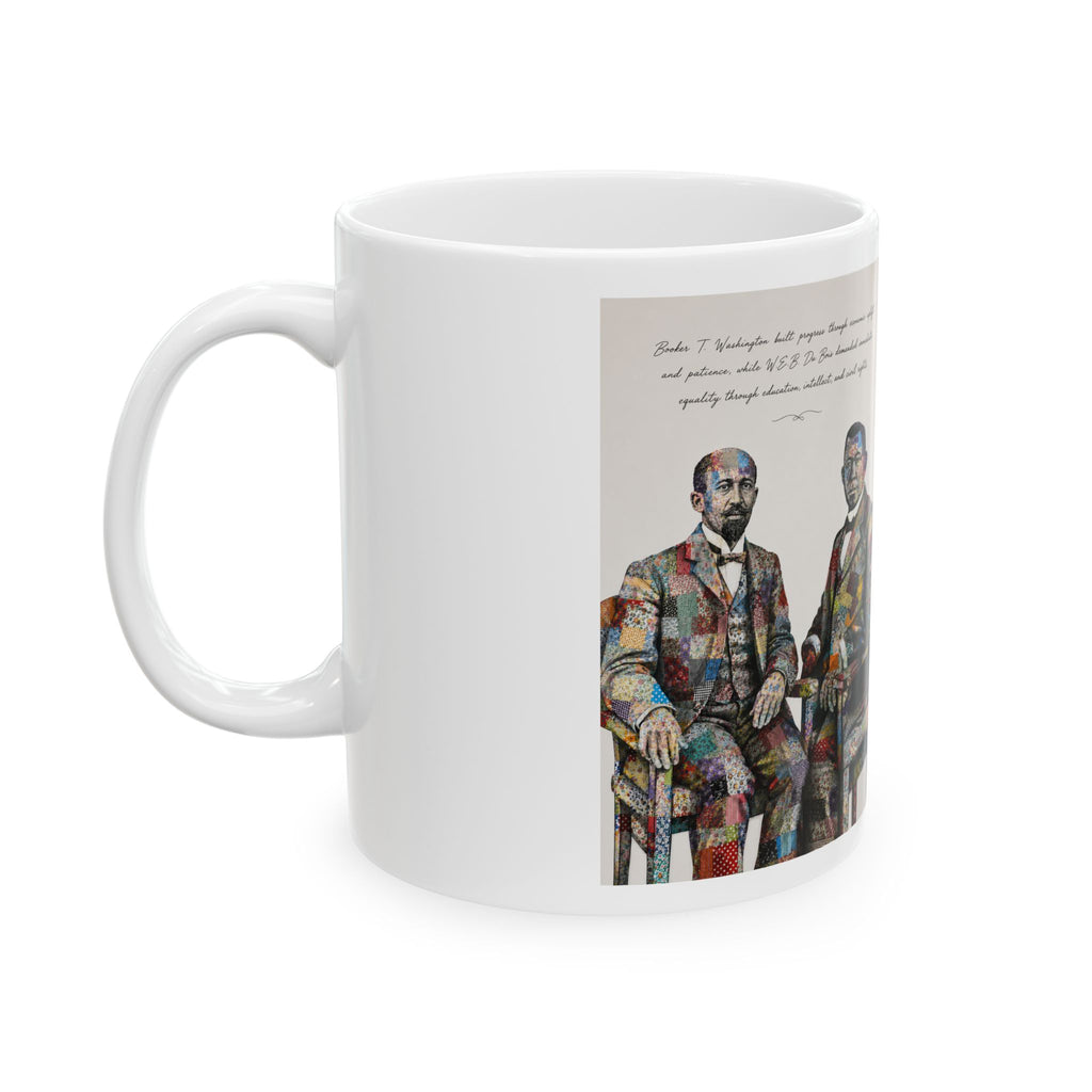 "Hero Collection" Emblem Ceramic Mug – 'Knowledge, Hope, Charity' Vintage Crest (11oz/15oz)