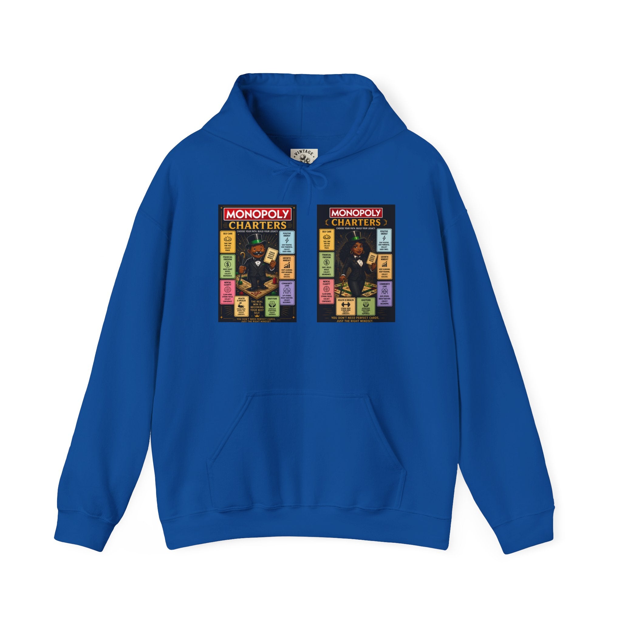 Monopoly Charters Hoodie — 'Green! is the only color that counts' Graphic Pullover