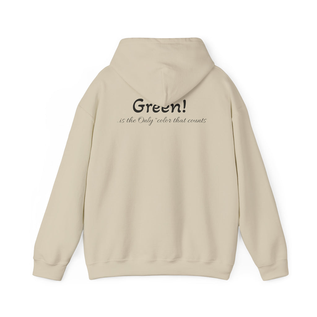 Monopoly Charters Hoodie — 'Green! is the only color that counts' Graphic Pullover