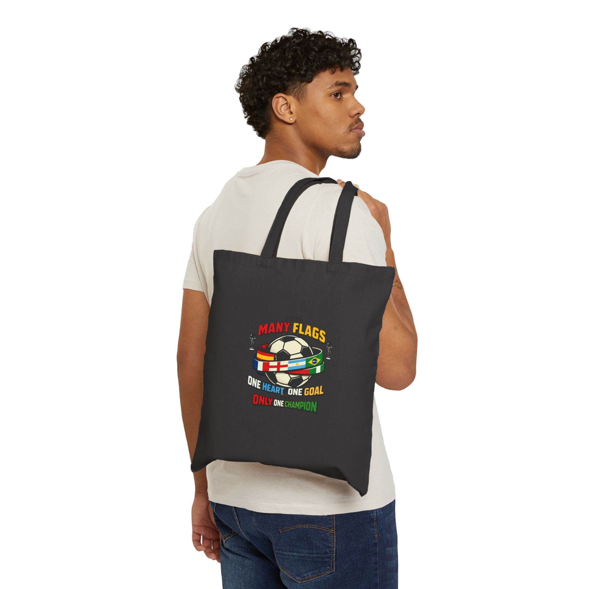 Many Flags Retro Soccer Tote | Country Pride, Championship Season