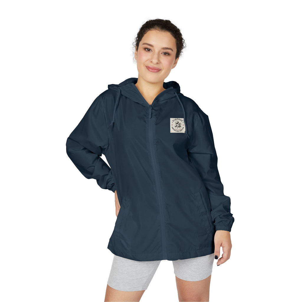 HEROS Windbreaker Jacket — Vintage Outlaws Retro Portraits Graphic