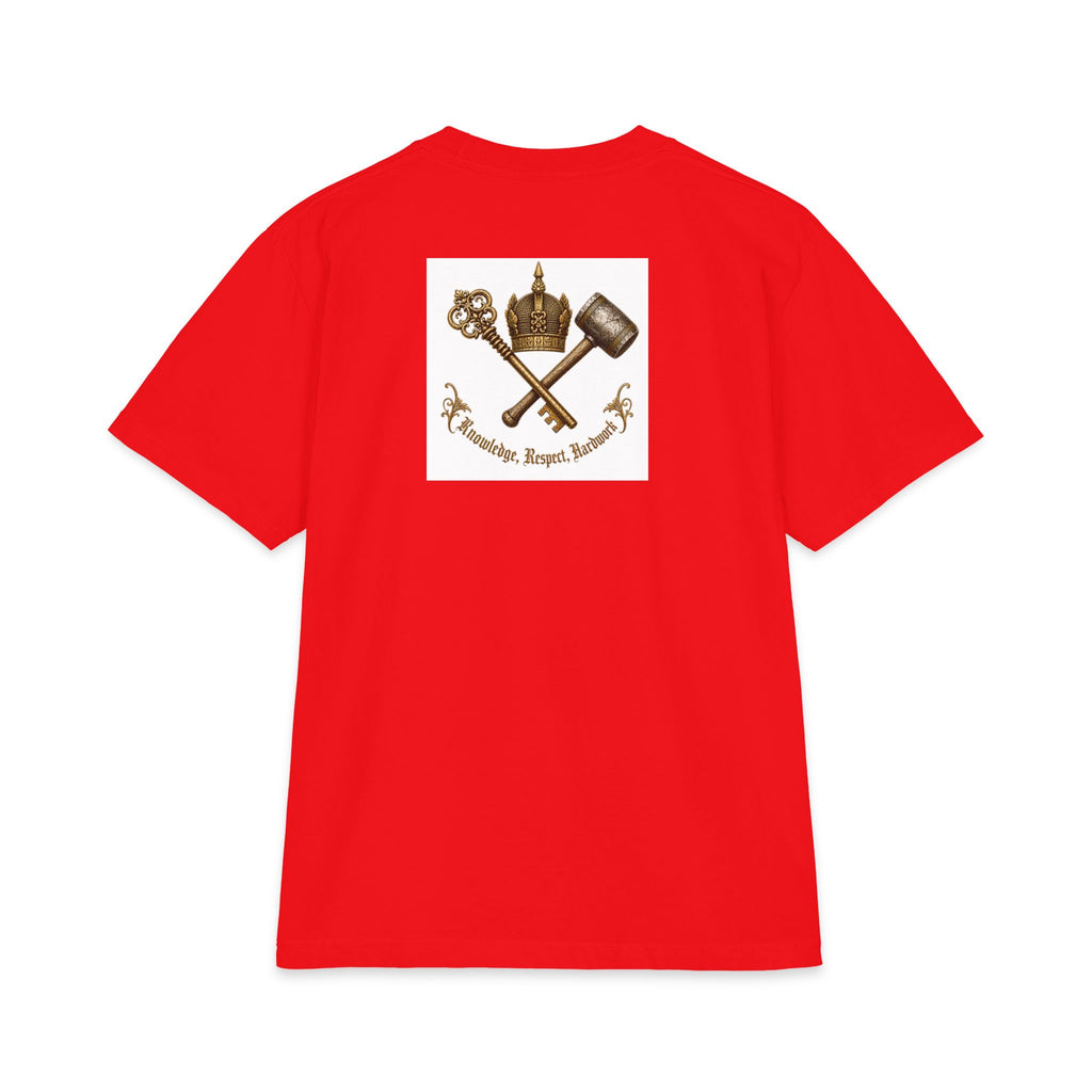 "HERO Collection" Graphic T-Shirt — Inspirational Quote & Crest Design