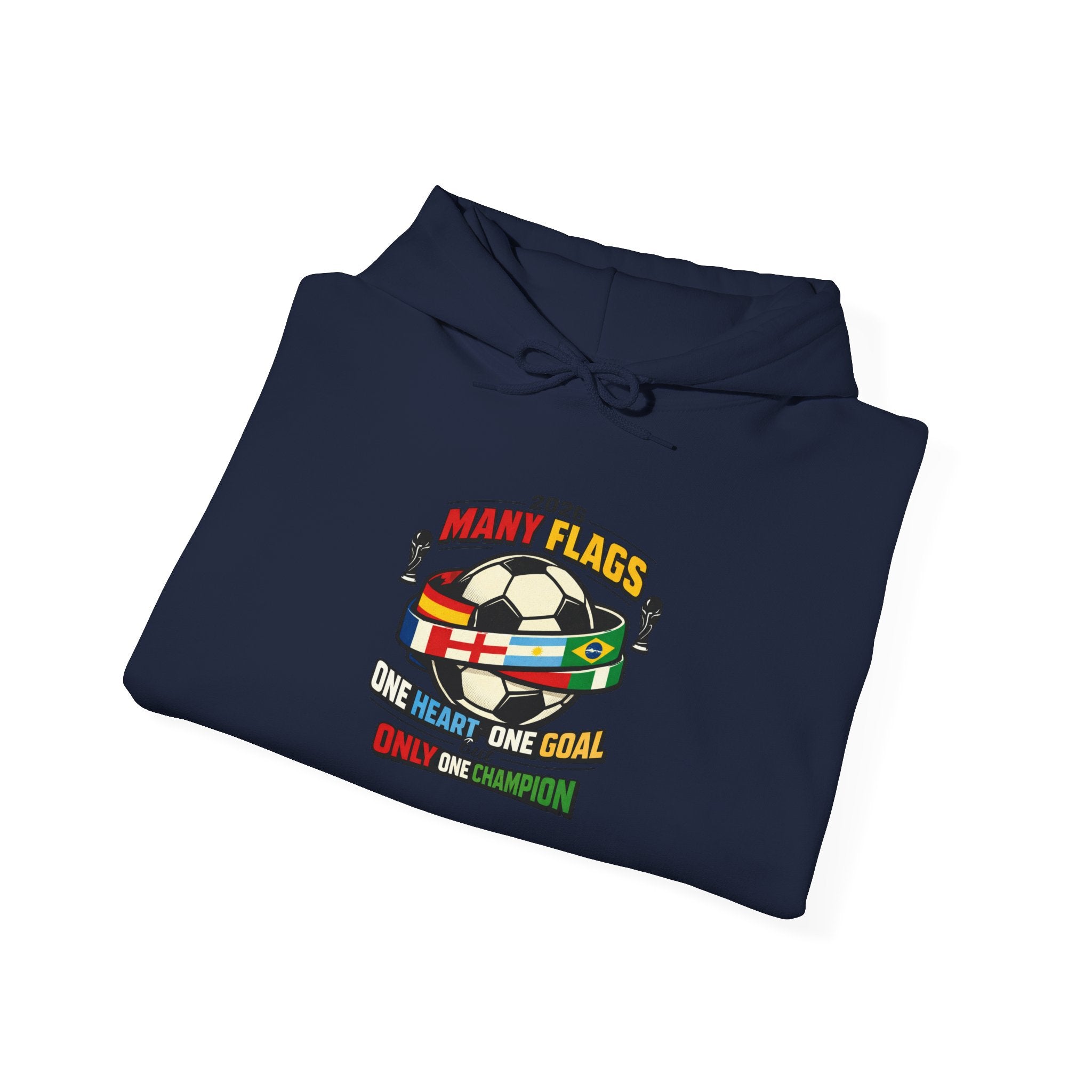 Retro Soccer Crest Hoodie | Country Pride, Championship Season
