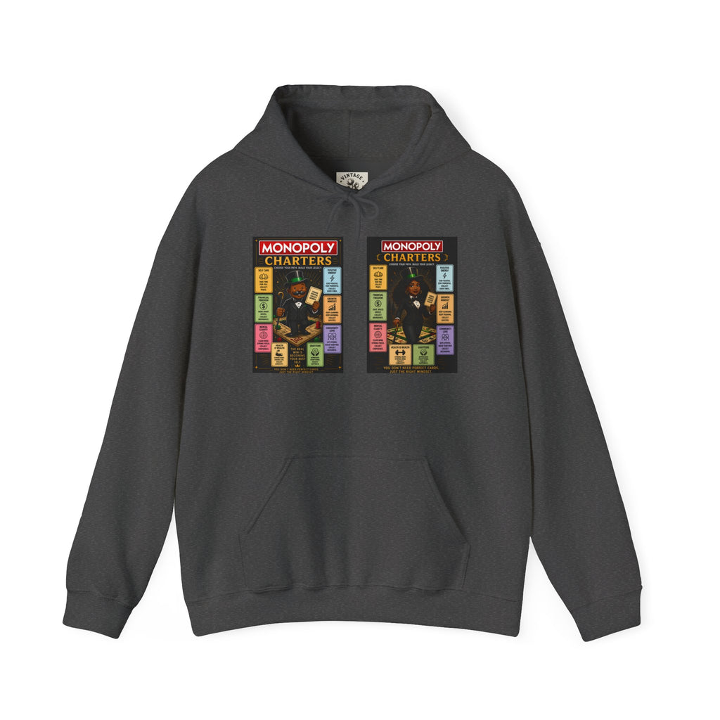 Monopoly Charters Hoodie — 'Green! is the only color that counts' Graphic Pullover