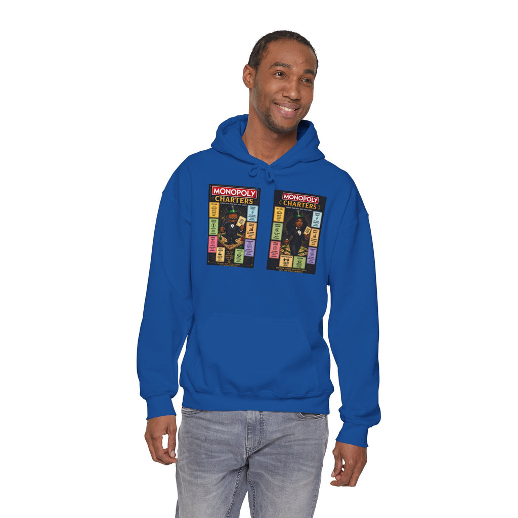 Monopoly Charters Hoodie — 'Green! is the only color that counts' Graphic Pullover