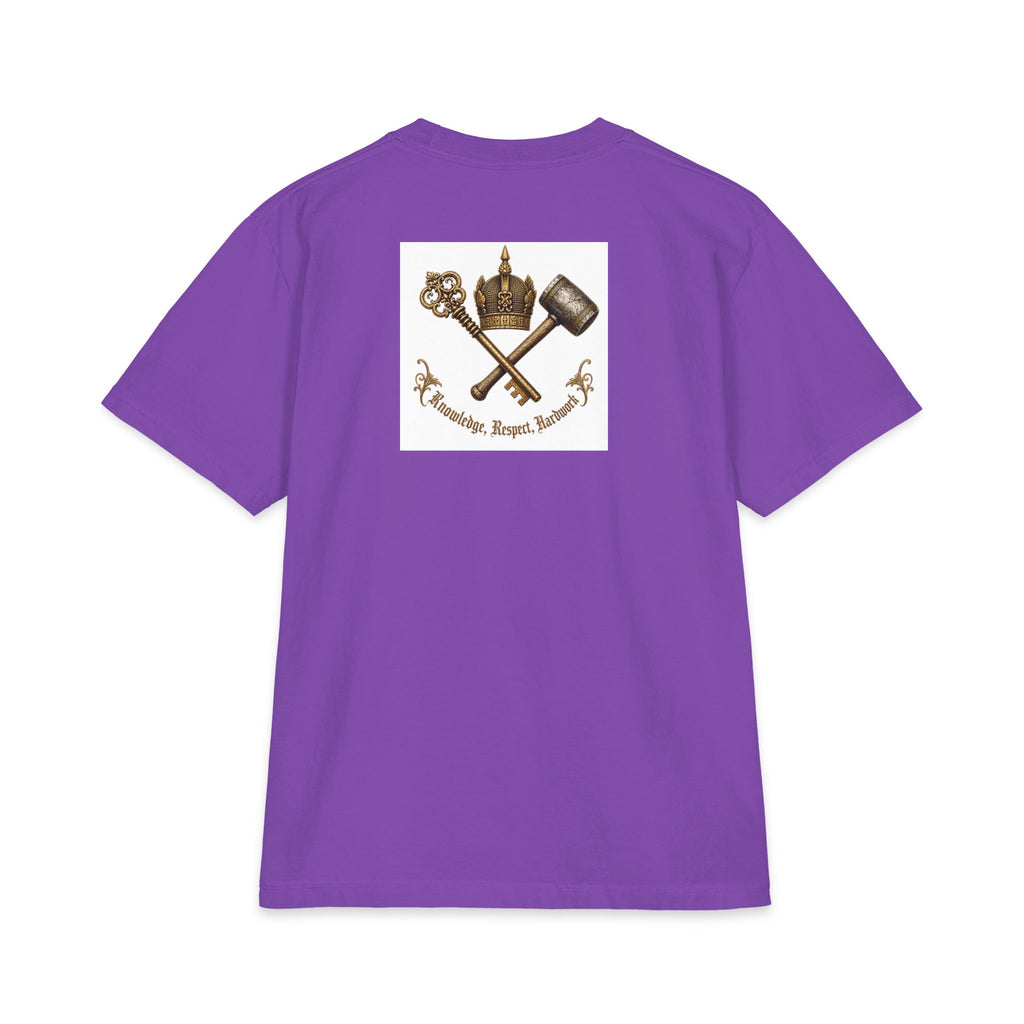 "HERO Collection" Graphic T-Shirt — Inspirational Quote & Crest Design