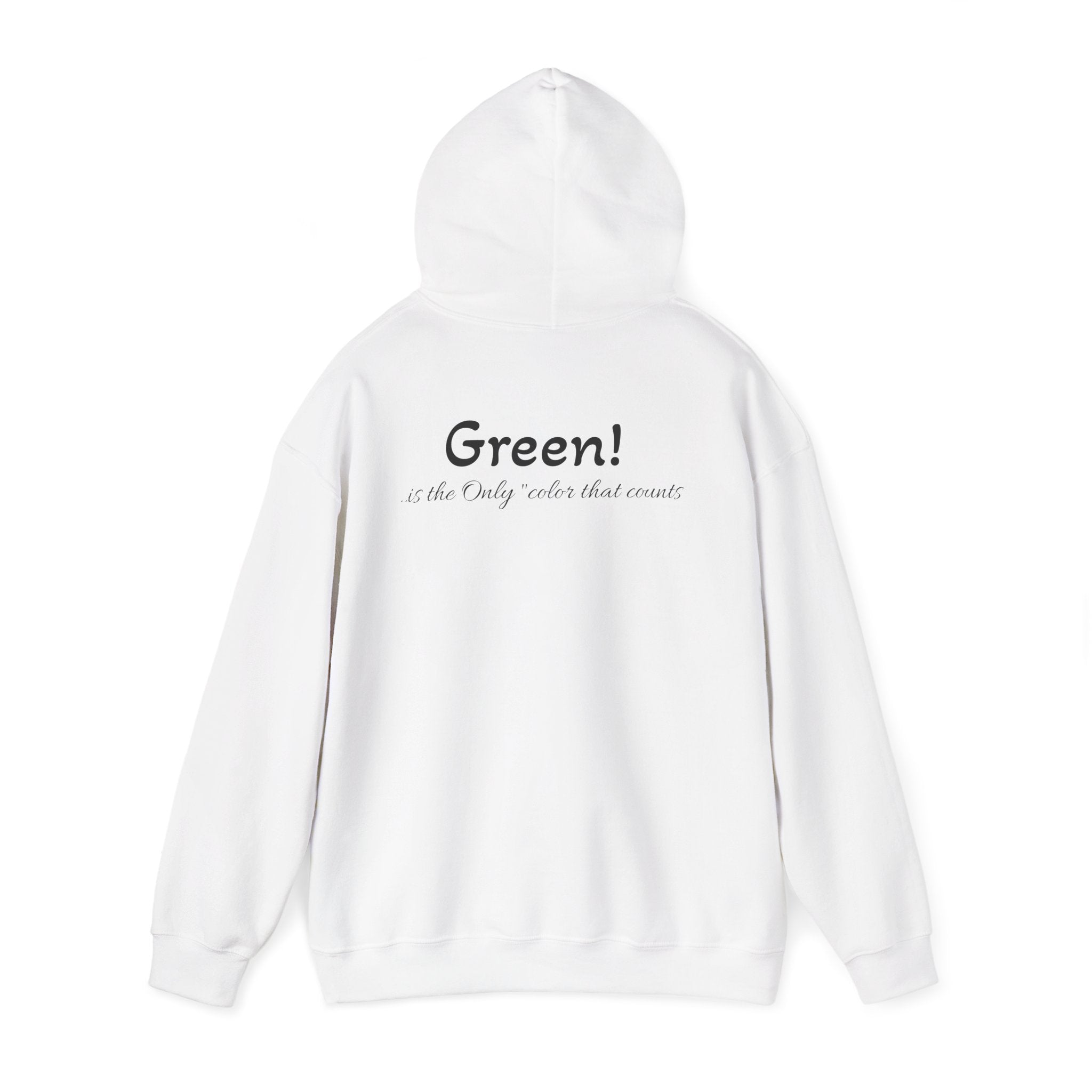 Monopoly Charters Hoodie — 'Green! is the only color that counts' Graphic Pullover