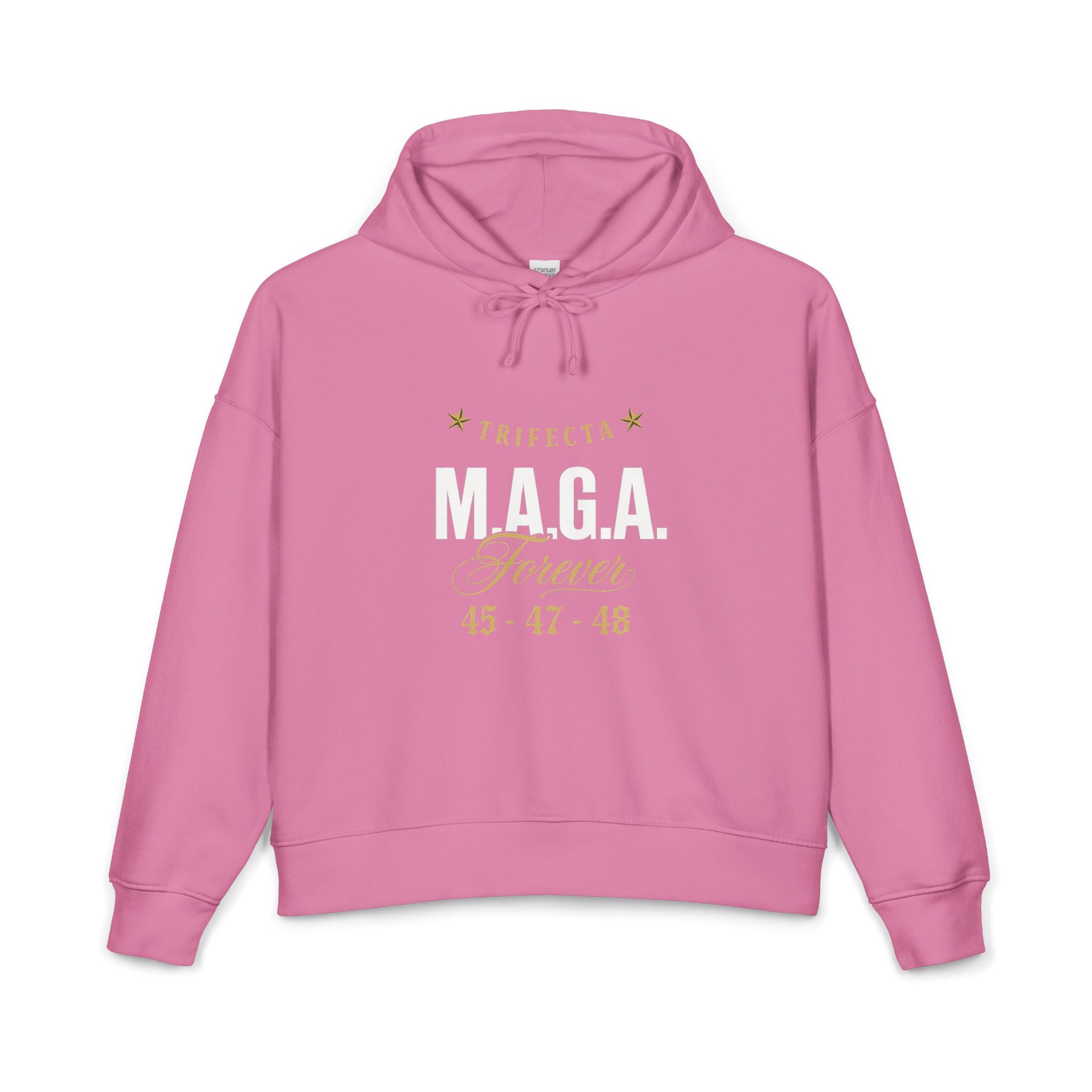Trifecta MAGA Forever Hoodie — Life Pullover (45•47•18)