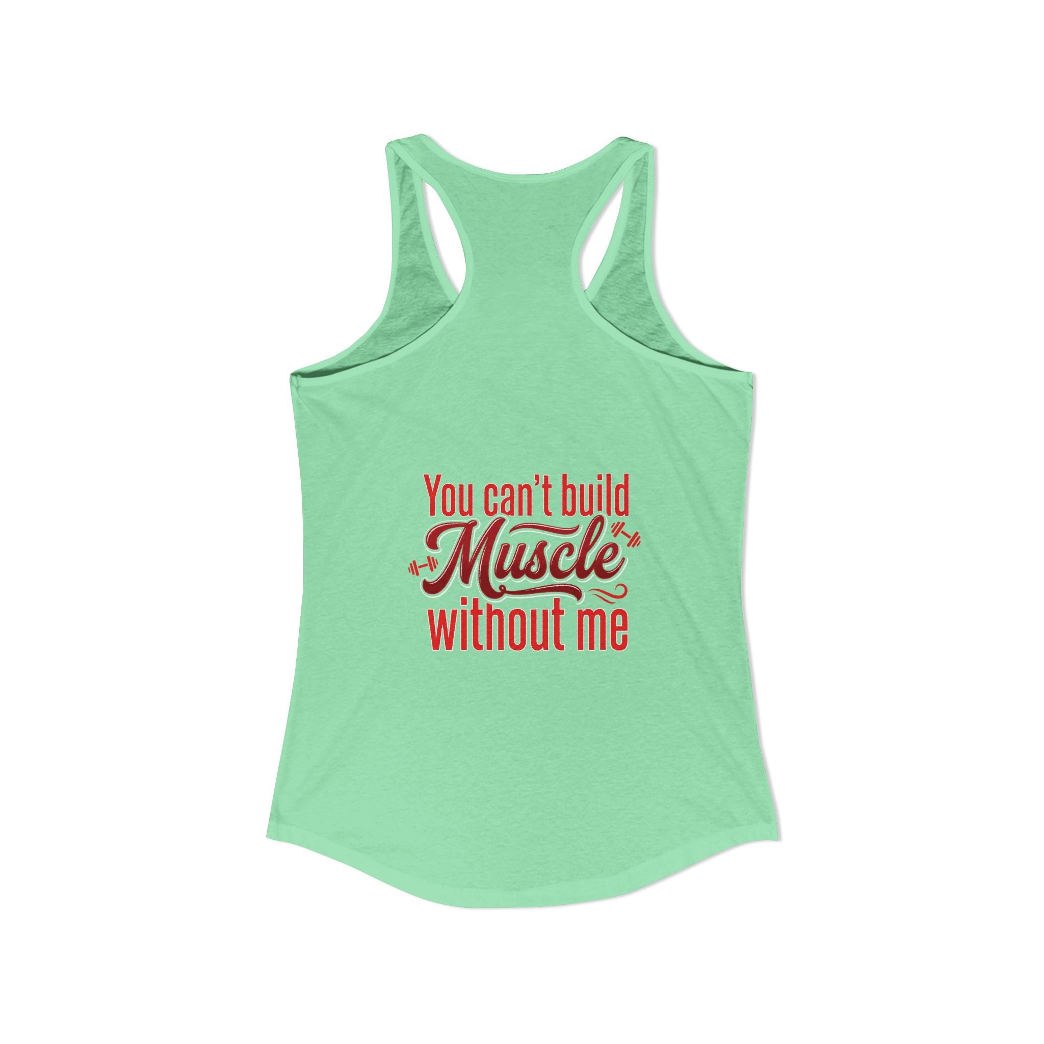 Women's Ideal Racerback Tank "Breathe Goddess"