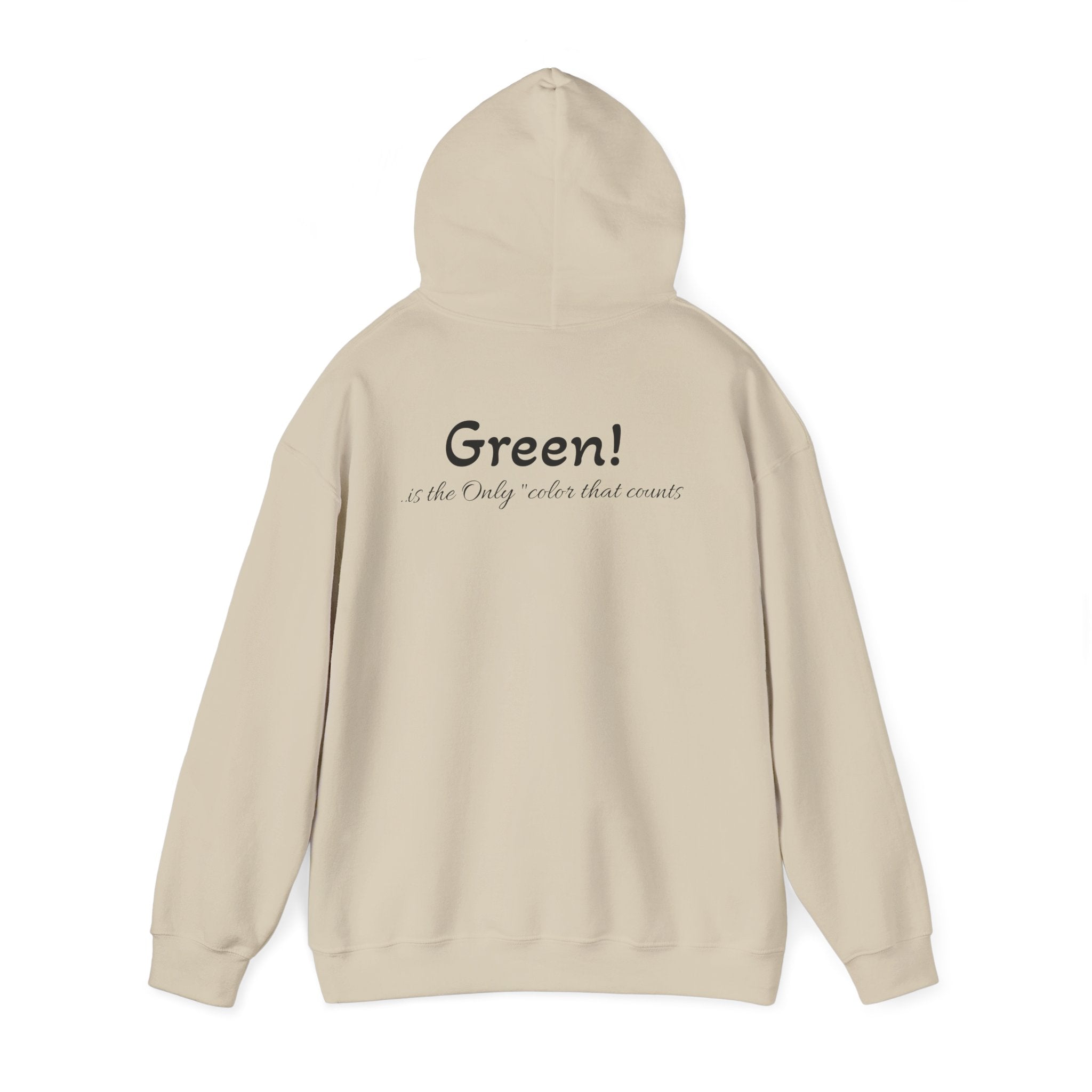Monopoly Charters Hoodie — 'Green! is the only color that counts' Graphic Pullover